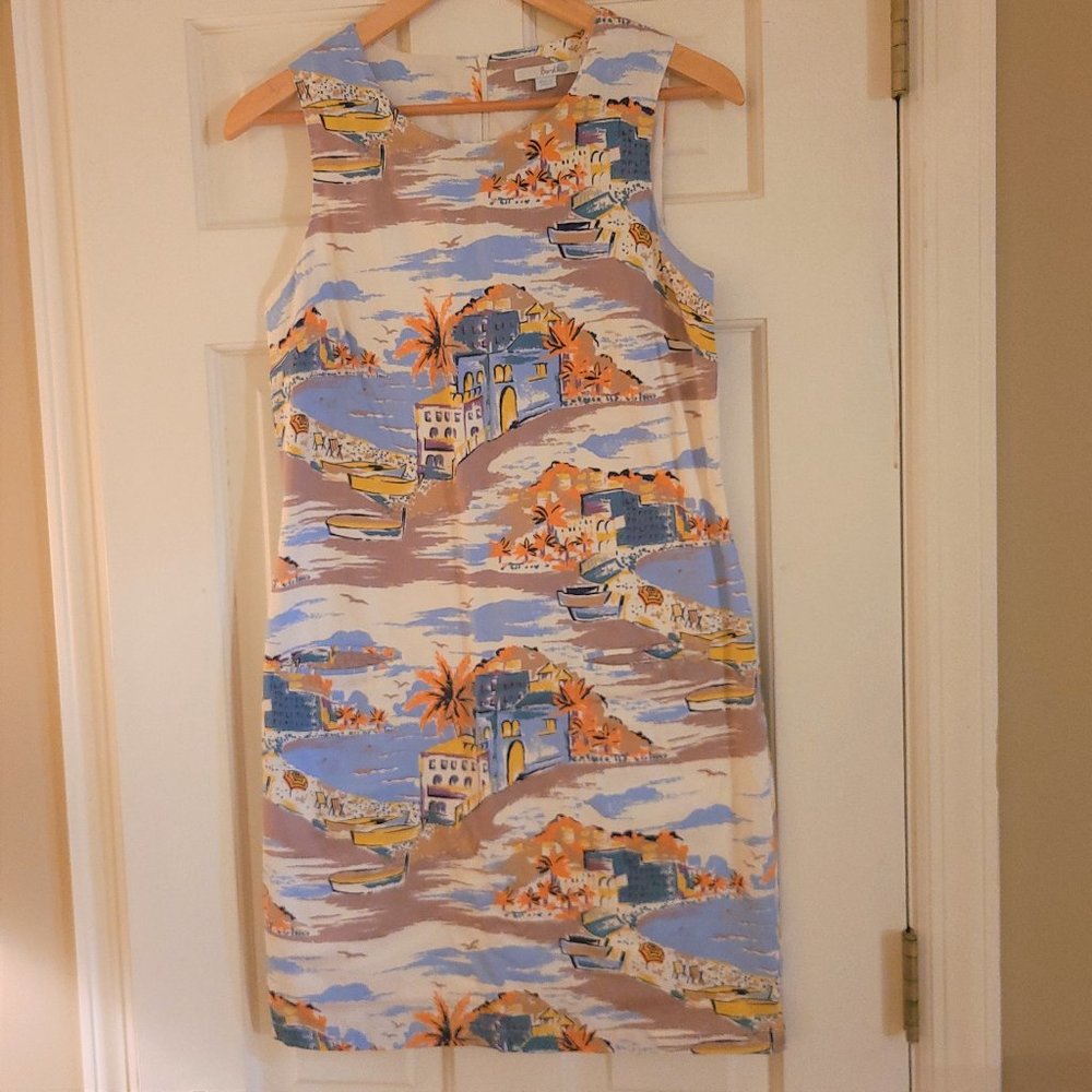 Boden multicolor shift dress size 6R